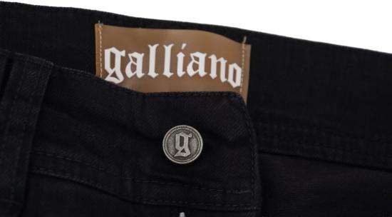 26FW 갈리아노 데님 팬츠 9665019216158 BLACK - GALLIANO