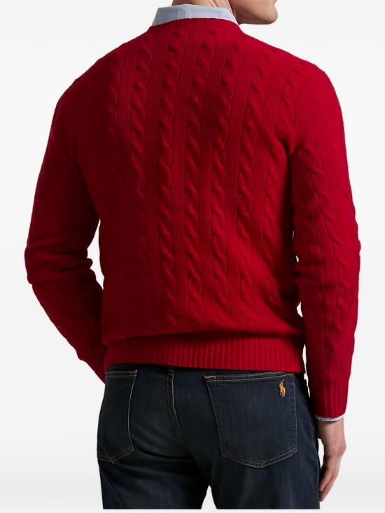 26FW 랄프 로렌 스웨터 710876762006 PARK AVE RED - RALPH LAUREN