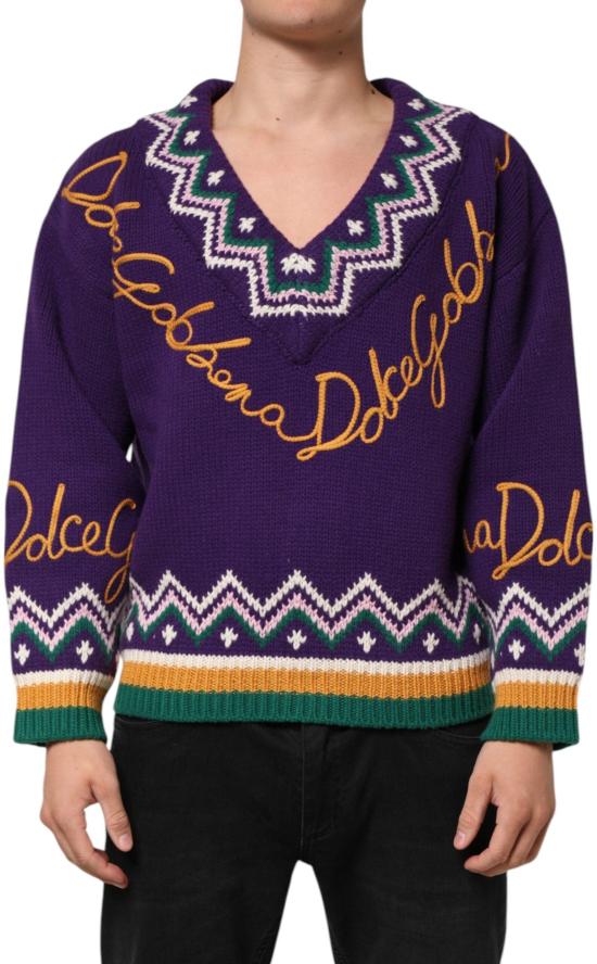 26FW 돌체앤가바나 니트웨어 9843626508574 YELLOW - DOLCE & GABBANA