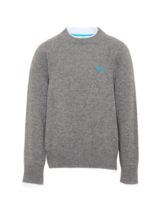 26FW [키즈] 엠에스지엠 티셔츠 F6MSJUJP189 271 Grigio