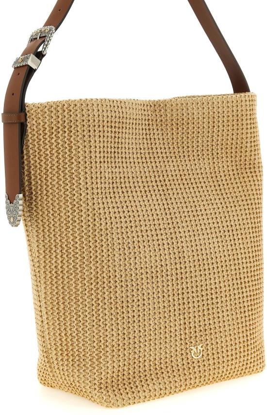 26FW 핑코 숄더백 10120185544990 BEIGE - PINKO
