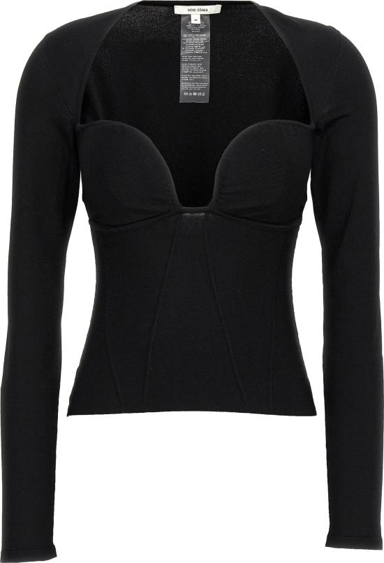26FW 넨시 도자카 탑 51924265566494 BLACK