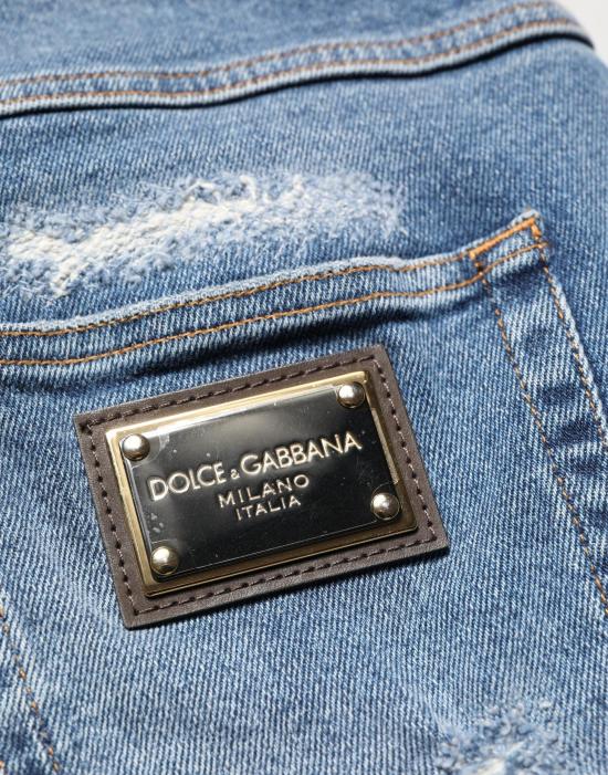 26FW 돌체앤가바나 데님 숏팬츠 10046892081438 BLUE - DOLCE & GABBANA