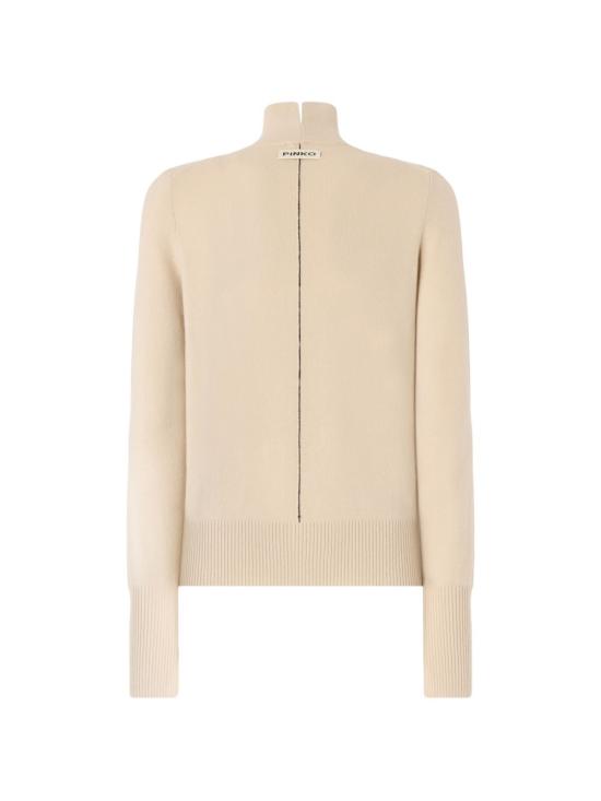 26FW 핑코 스웨터 107204NIZZA A3G1I20 Beige - PINKO