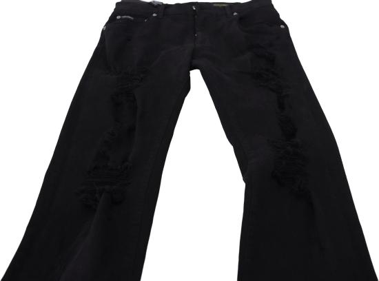 26FW 돌체앤가바나 데님 팬츠 9635971629342 BLACK - DOLCE & GABBANA