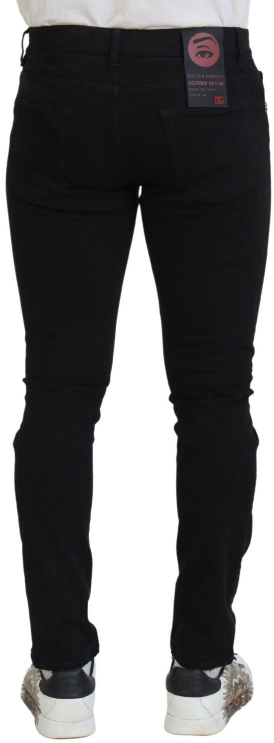 26FW 돌체앤가바나 데님 팬츠 9635971629342 BLACK - DOLCE & GABBANA