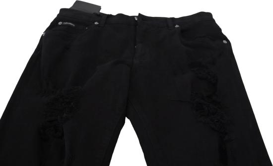26FW 돌체앤가바나 데님 팬츠 9635971629342 BLACK - DOLCE & GABBANA