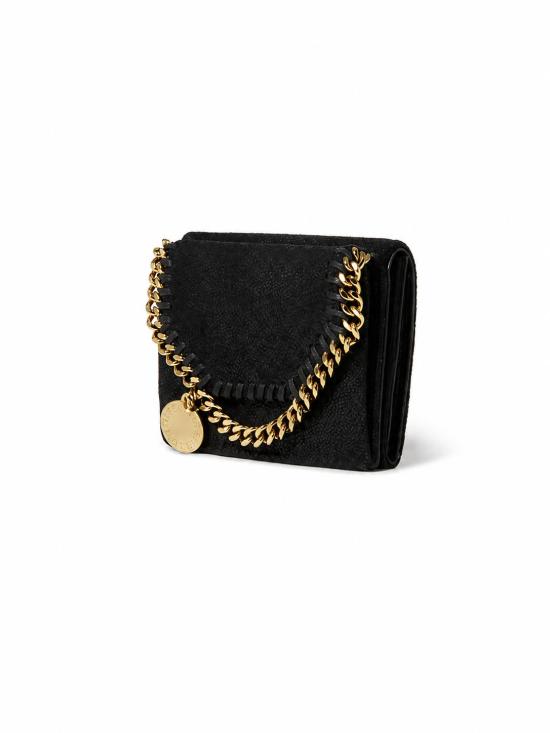 26FW 스텔라 맥카트니 지갑 7P0095W9355 1000 BLACK - STELLA MCCARTNEY