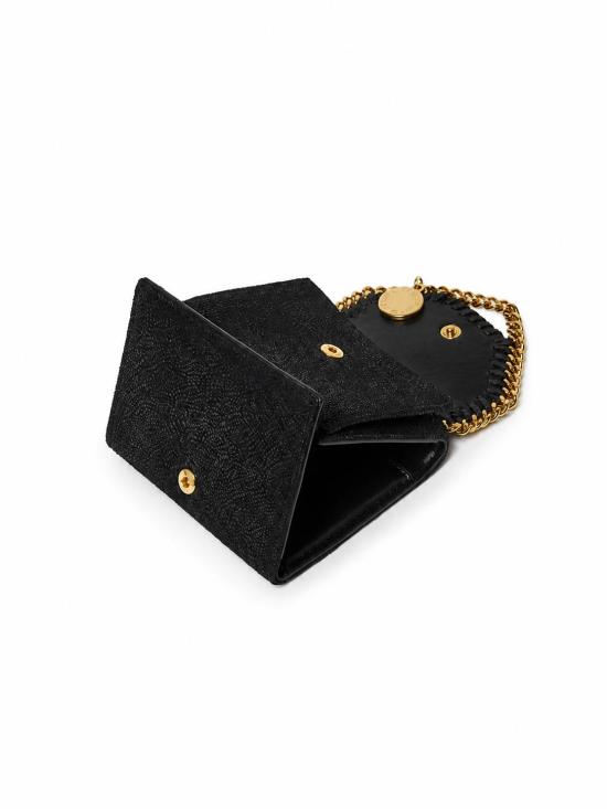 26FW 스텔라 맥카트니 지갑 7P0095W9355 1000 BLACK - STELLA MCCARTNEY
