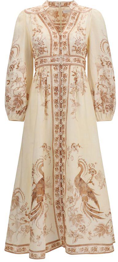 26FW 짐머만 롱 원피스 51821714571550 BEIGE