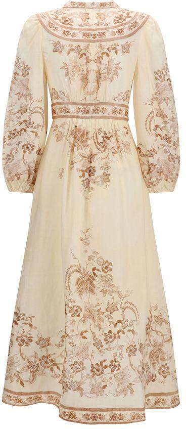26FW 짐머만 롱 원피스 51821714571550 BEIGE - ZIMMERMANN
