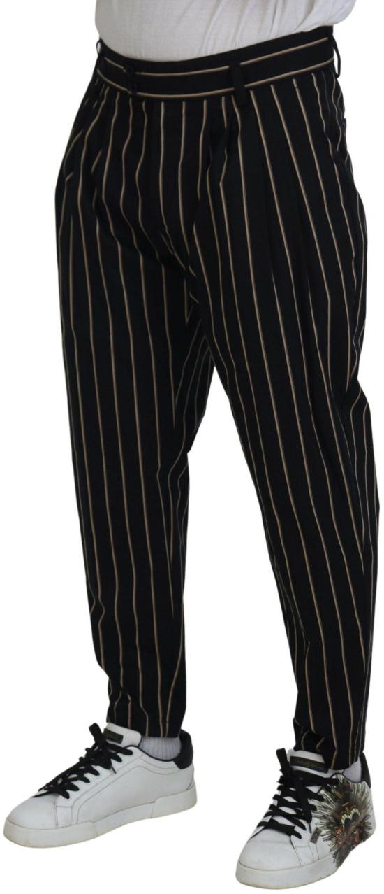 26FW 돌체앤가바나 치노 팬츠 9635976741150 BLACK - DOLCE & GABBANA