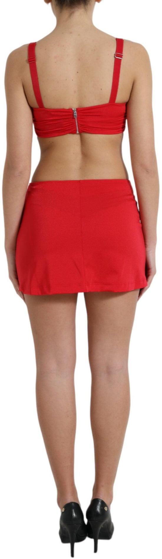 26FW 돌체앤가바나 숏 원피스 9069543457054 RED - DOLCE & GABBANA