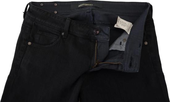 26FW 에르마노 설비노 데님 팬츠 9756425355550 BLACK - ERMANNO SCERVINO
