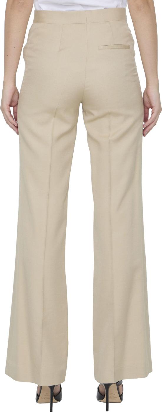  스텔라 맥카트니 팬츠 50605760348446 BEIGE - STELLA MCCARTNEY