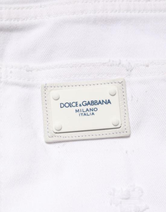 26FW 돌체앤가바나 데님 팬츠 9938239652126 WHITE - DOLCE & GABBANA