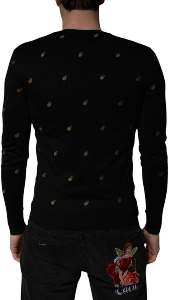 26FW 돌체앤가바나 니트웨어 9759441322270 BLACK - DOLCE & GABBANA