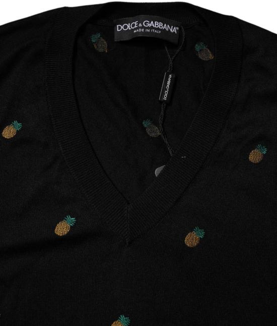 26FW 돌체앤가바나 니트웨어 9759441322270 BLACK - DOLCE & GABBANA