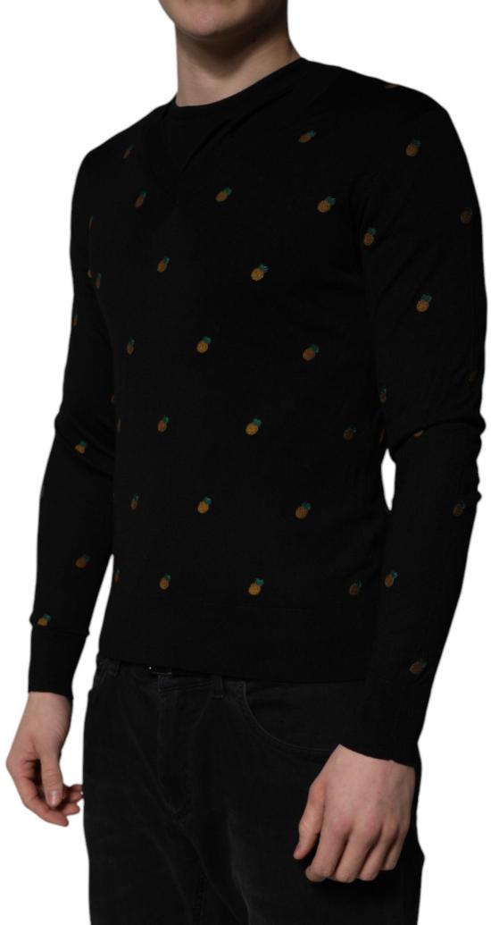 26FW 돌체앤가바나 니트웨어 9759441322270 BLACK - DOLCE & GABBANA