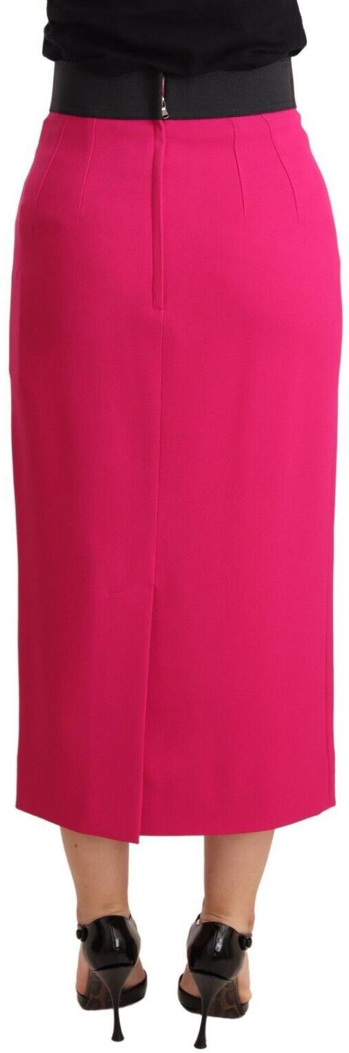 26FW 돌체앤가바나 미디 스커트 9069611581726 PINK - DOLCE & GABBANA