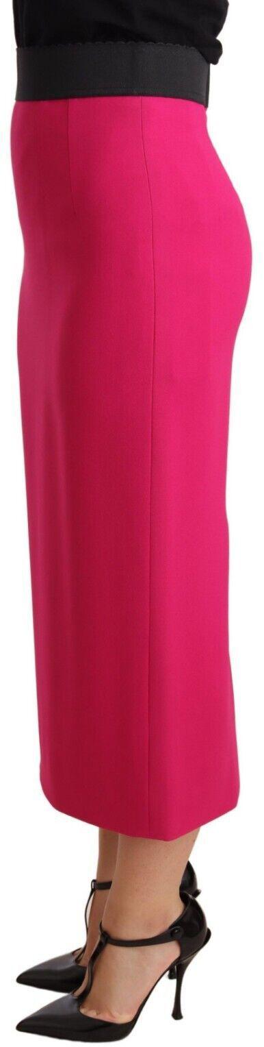 26FW 돌체앤가바나 미디 스커트 9069611581726 PINK - DOLCE & GABBANA