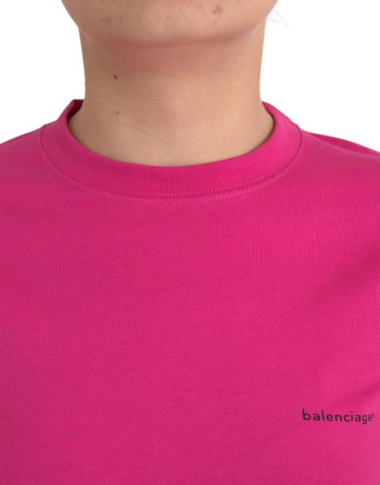 26FW 발렌시아가 탑 9665332478238 PINK - BALENCIAGA