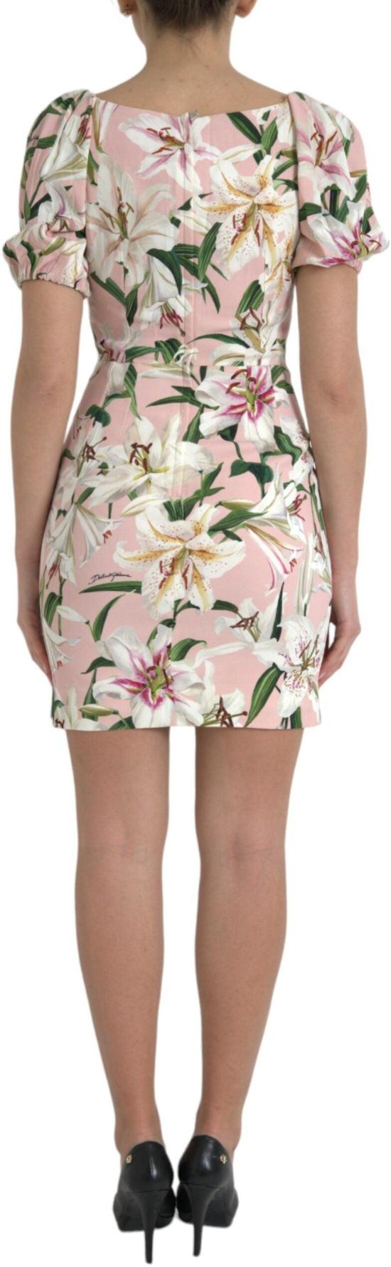 26FW 돌체앤가바나 미디 원피스 9196966150430 PINK - DOLCE & GABBANA