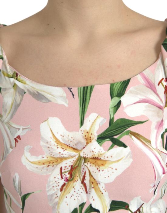 26FW 돌체앤가바나 미디 원피스 9196966150430 PINK - DOLCE & GABBANA