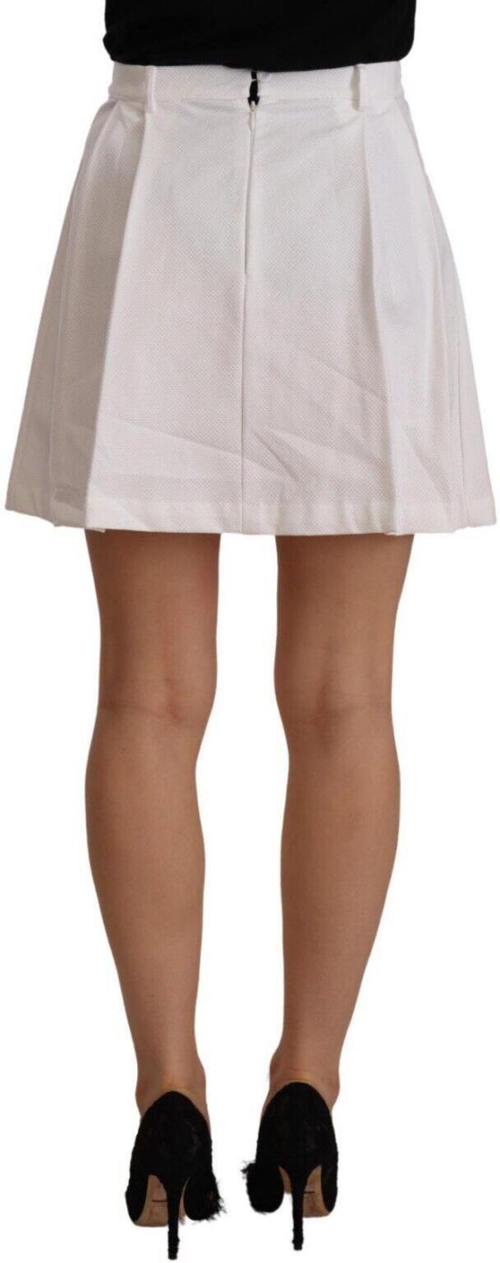 26FW 에르마노 설비노 숏 스커트 49772246368542 WHITE - ERMANNO SCERVINO