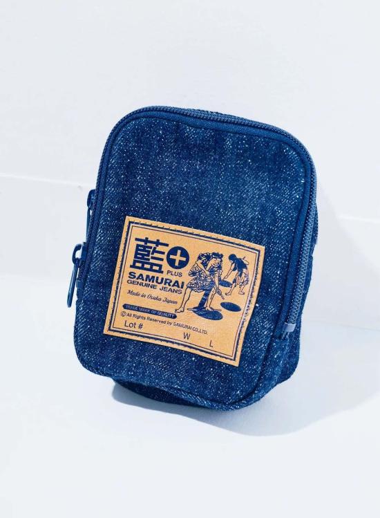  사무라이 진스 클러치/파우치 Samurai Jeans [Sjdp Ai] 데님 파우치