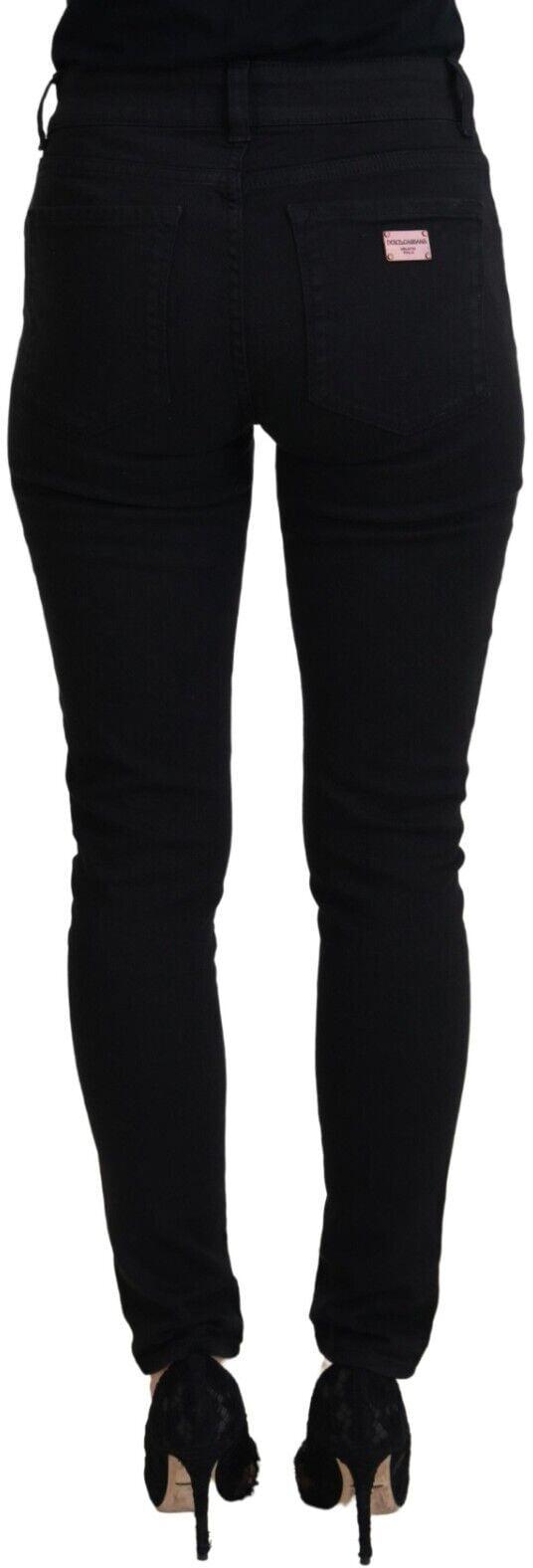 26FW 돌체앤가바나 데님 팬츠 9665014923550 BLACK - DOLCE & GABBANA