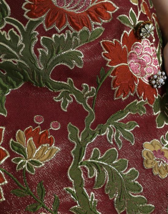 26FW 돌체앤가바나 숏 스커트 9199917596958 MAROON - DOLCE & GABBANA
