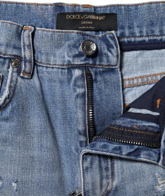 26FW 돌체앤가바나 데님 숏팬츠 9847266672926 BLUE - DOLCE & GABBANA