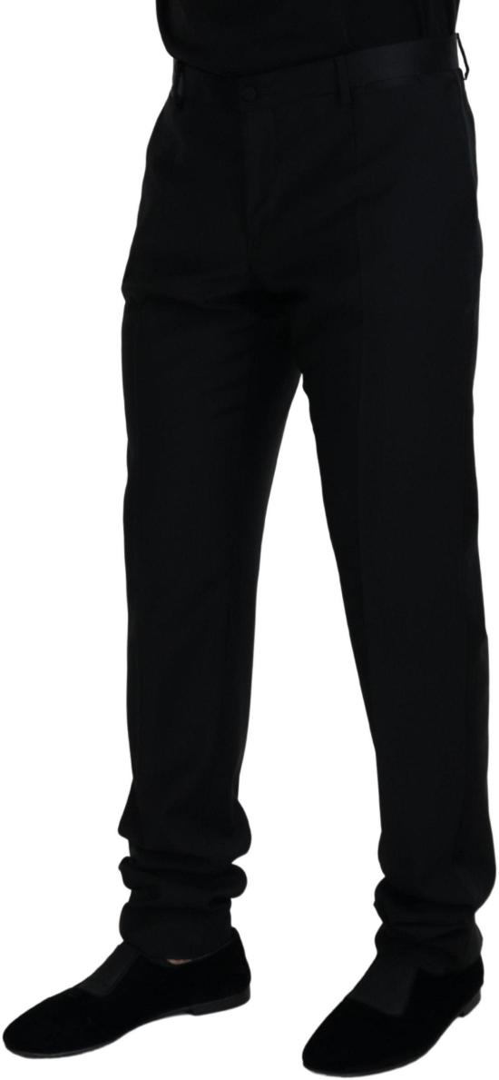26FW 돌체앤가바나 치노 팬츠 9635961602334 BLACK - DOLCE & GABBANA