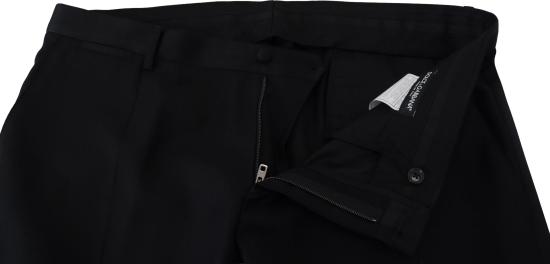 26FW 돌체앤가바나 치노 팬츠 9635961602334 BLACK - DOLCE & GABBANA