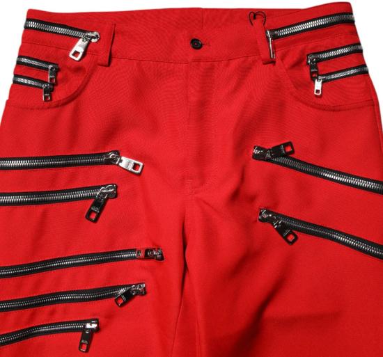 26FW 돌체앤가바나 치노 팬츠 9752969150750 RED - DOLCE & GABBANA