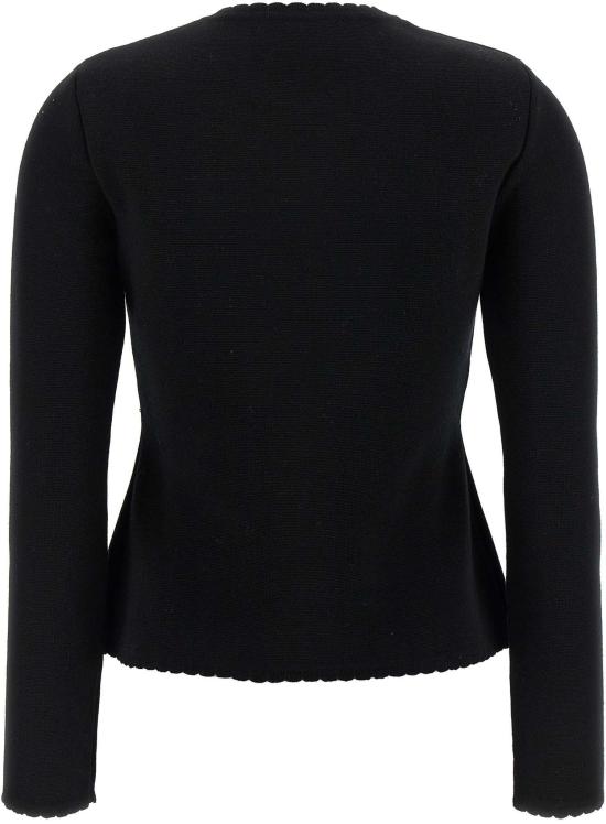 25FW 모스키노 니트웨어 10121347727646 BLACK - MOSCHINO
