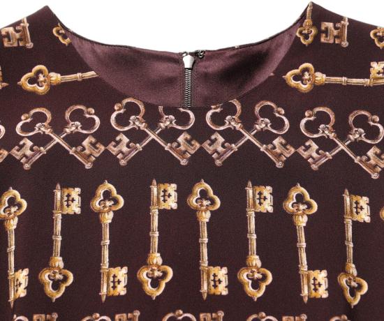 26FW 돌체앤가바나 미디 원피스 10065928487198 BROWN - DOLCE & GABBANA