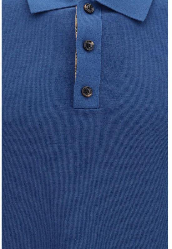 25FW 버버리 폴로 티셔츠 15815912620318 BLUE - BURBERRY