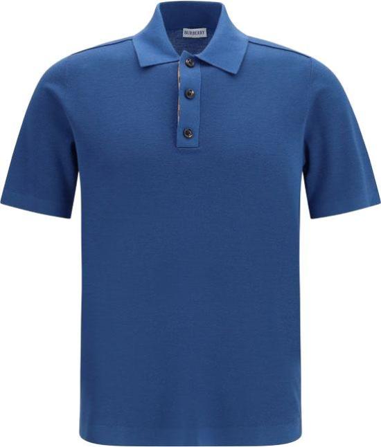 25FW 버버리 폴로 티셔츠 15815912620318 BLUE