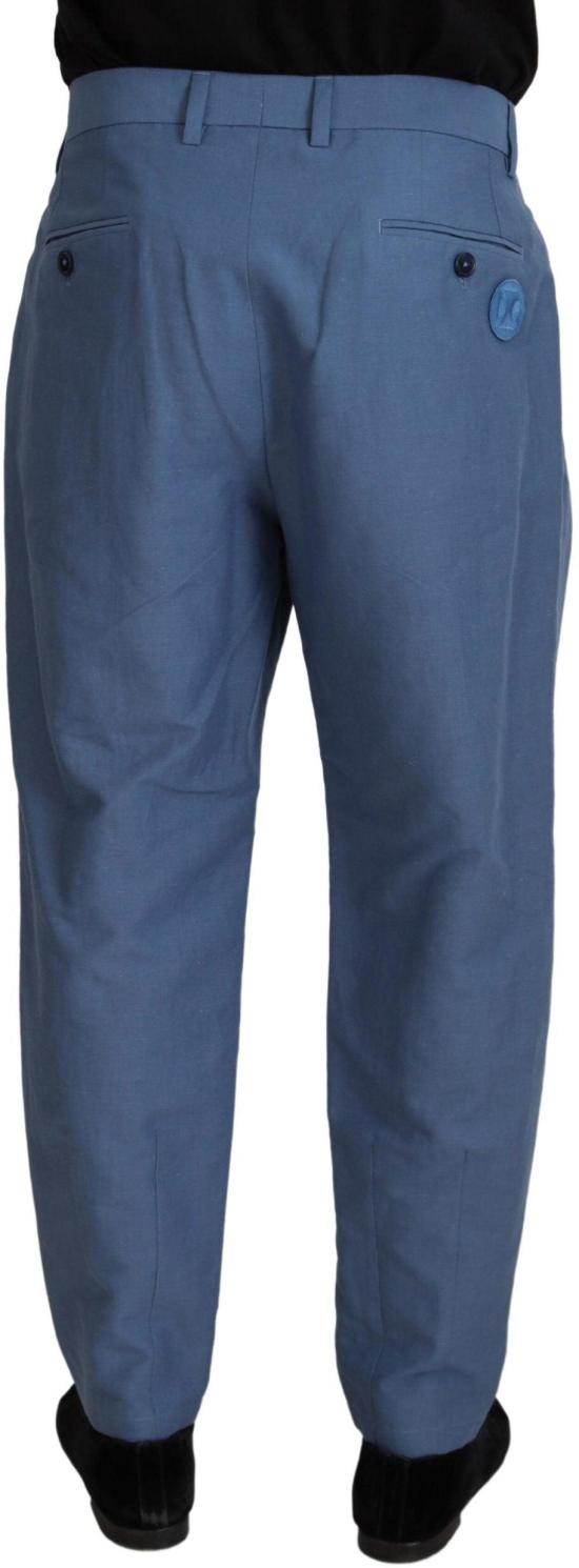 26FW 돌체앤가바나 치노 팬츠 49353948299550 BLUE - DOLCE & GABBANA