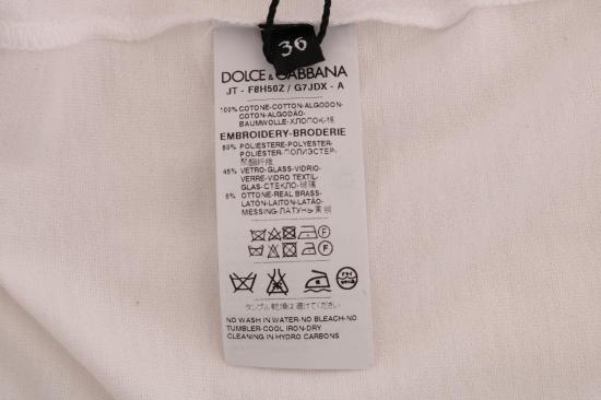 26FW 돌체앤가바나 탑 49582502936862 WHITE - DOLCE & GABBANA