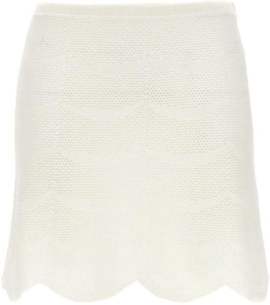 26FW 톰포드 롱 스커트 10120755085598 WHITE