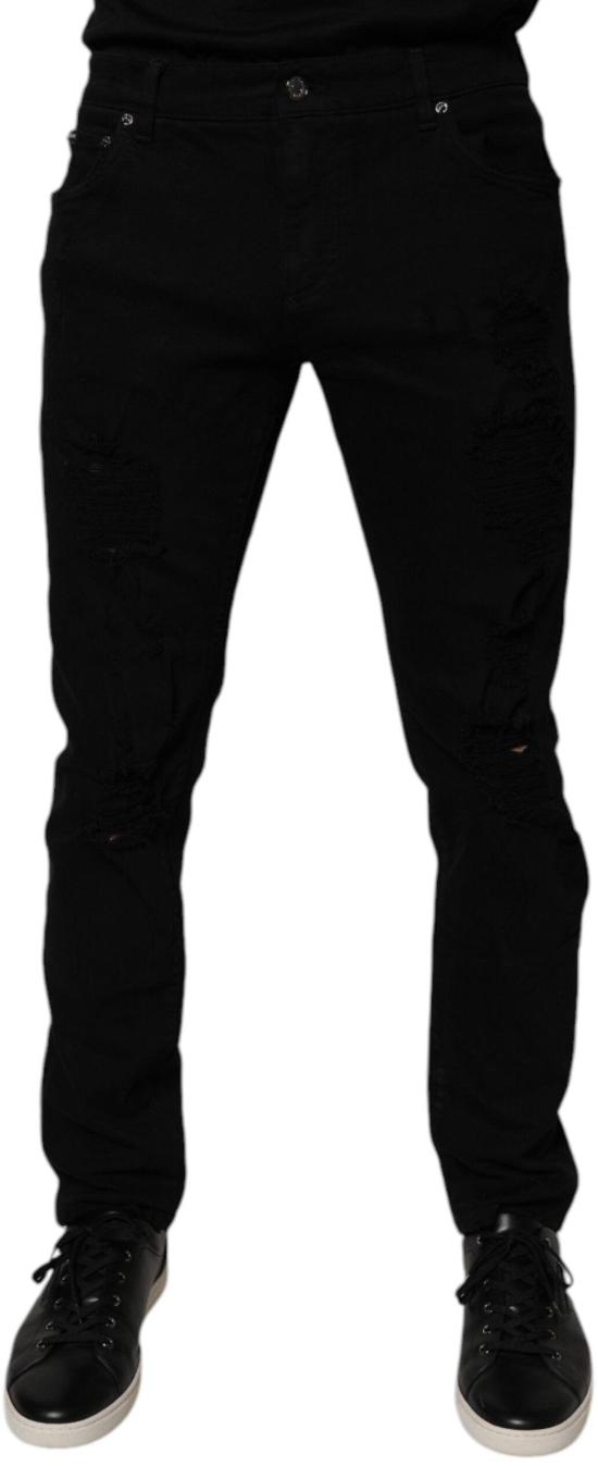 26FW 돌체앤가바나 데님 팬츠 9830028509470 BLACK - DOLCE & GABBANA