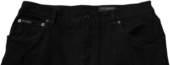 26FW 돌체앤가바나 데님 팬츠 9830028509470 BLACK - DOLCE & GABBANA