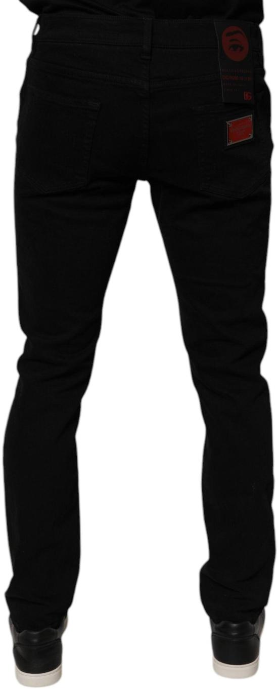 26FW 돌체앤가바나 데님 팬츠 9830028509470 BLACK - DOLCE & GABBANA
