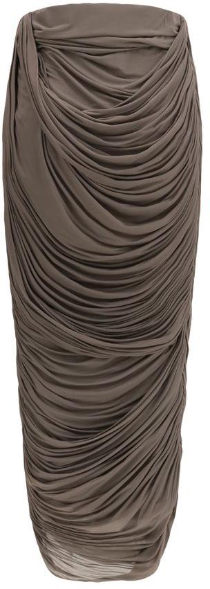 26SS 마그다뷰트림 미디 스커트 9972241924382 BROWN - MAGDA BUTRYM