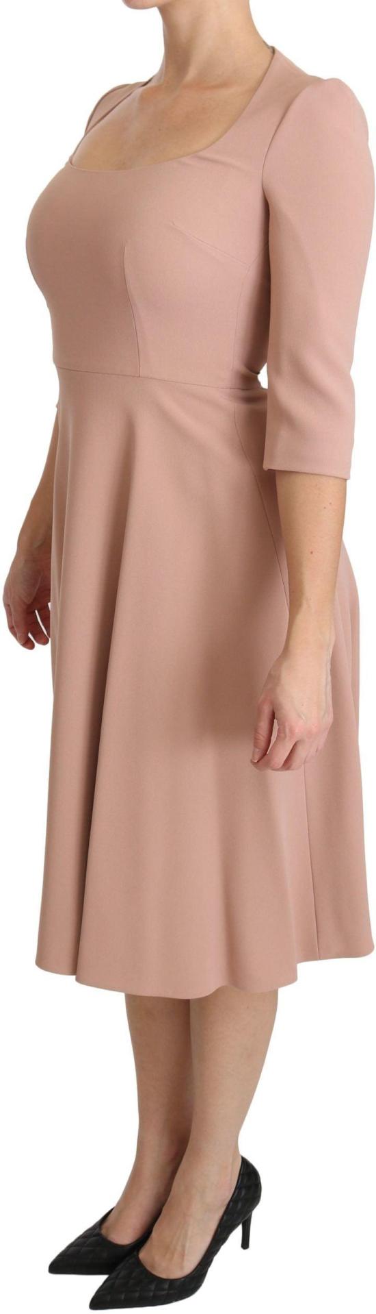 26FW 돌체앤가바나 미디 원피스 9069452787998 PINK - DOLCE & GABBANA