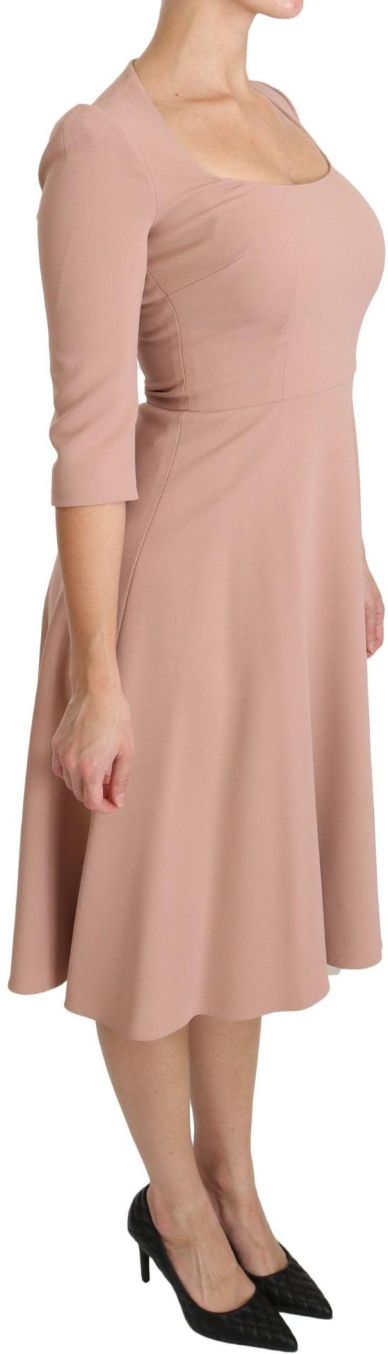 26FW 돌체앤가바나 미디 원피스 9069452787998 PINK - DOLCE & GABBANA