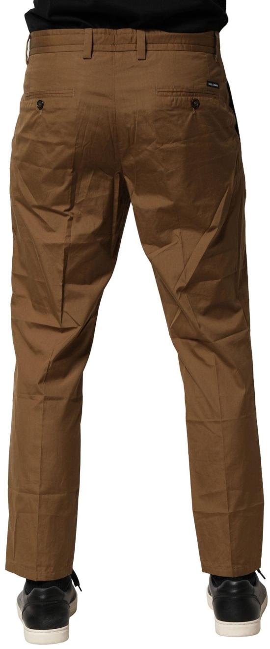 26FW 돌체앤가바나 치노 팬츠 9774474559774 BROWN - DOLCE & GABBANA